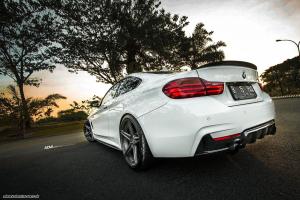 2017 BMW 435i Coupe Alpine White on ADV.1 Wheels (ADV05 M.V2 SL) 