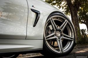 2017 BMW 435i Coupe Alpine White on ADV.1 Wheels (ADV05 M.V2 SL) 