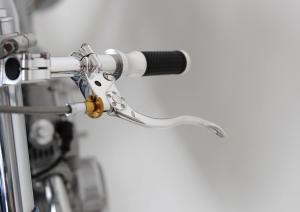 1976 Honda CB550 Bikini by Kirill Dumbulev