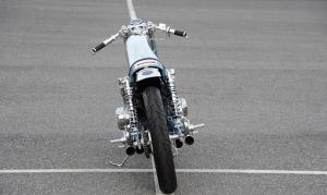 1976 Honda CB550 Bikini by Kirill Dumbulev