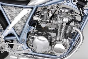 1976 Honda CB550 Bikini by Kirill Dumbulev