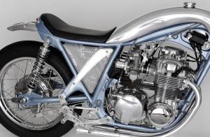1976 Honda CB550 Bikini by Kirill Dumbulev