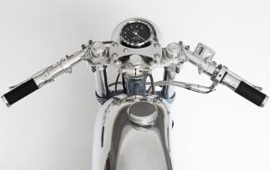 1976 Honda CB550 Bikini by Kirill Dumbulev