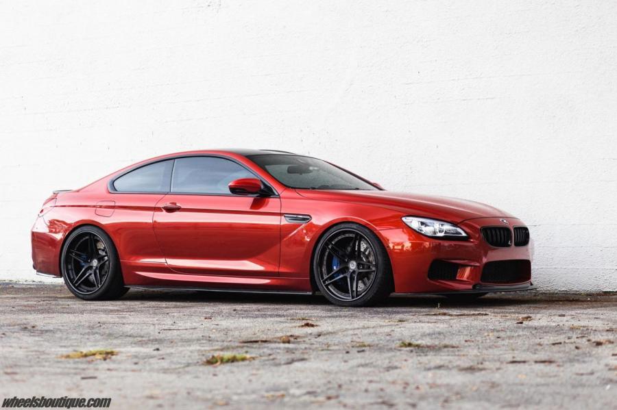 Спорткупе BMW M6 примерило новый боди-кит и диски HRE Wheels
