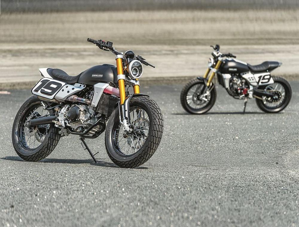 Новый мотоцикл Fantic Caballero 500 Flat Track