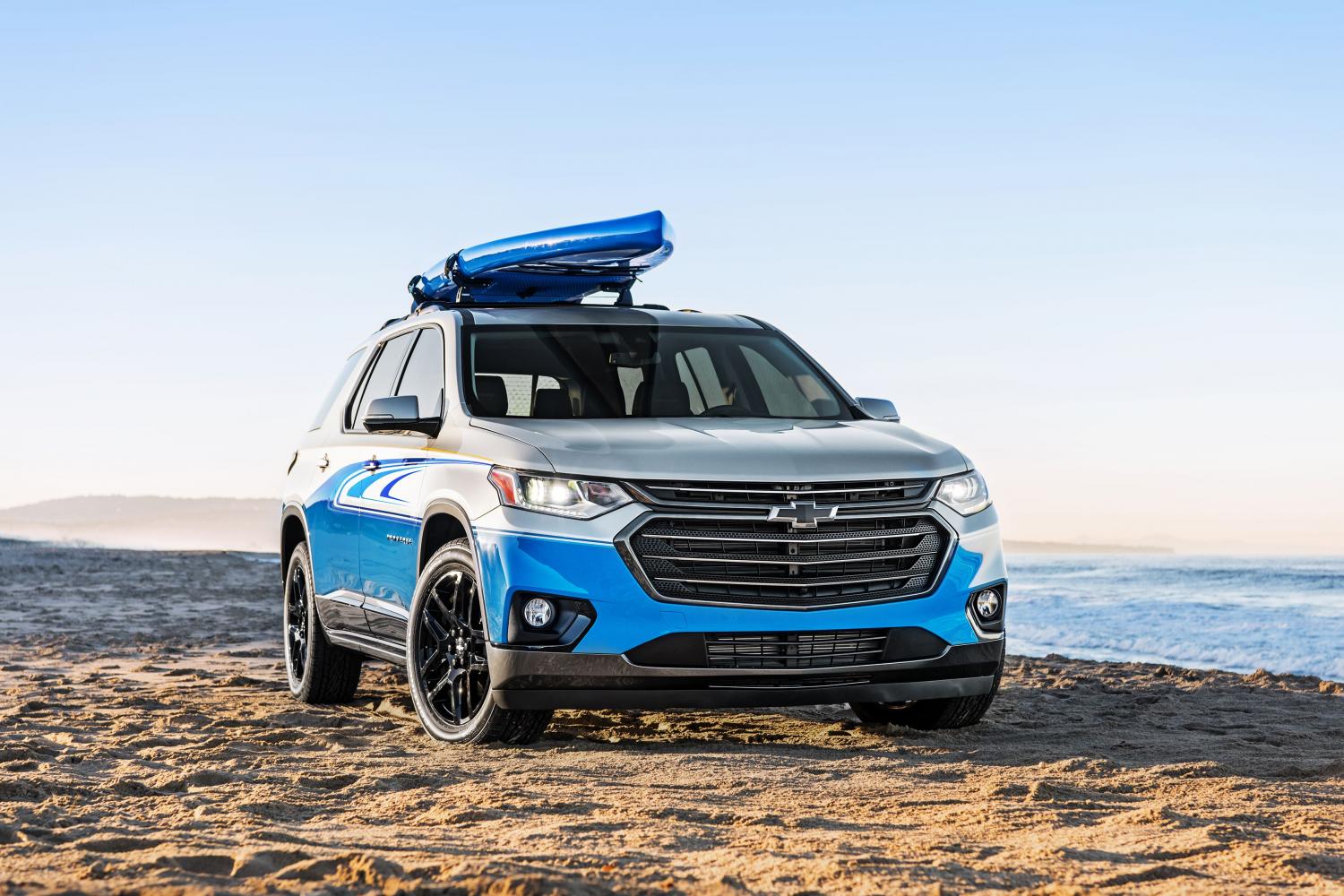 Рассекречен концептуальный вседорожник Chevrolet Traverse SUP Concept
