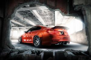 BMW M4 Coupe by Liberty Walk on Forgiato Wheels 2017