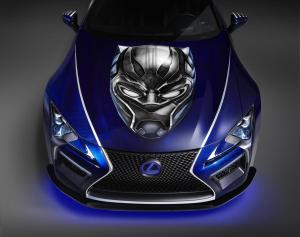 Lexus Black Panther Inspired LC 2017