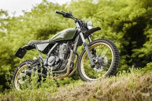 1994 Honda Dominator 650 by North East Custom