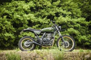 1994 Honda Dominator 650 by North East Custom