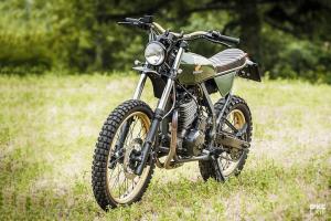 1994 Honda Dominator 650 by North East Custom