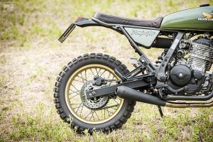 1994 Honda Dominator 650 by North East Custom