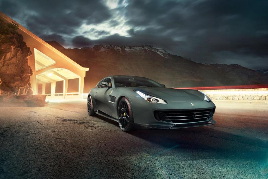 Суперкар Ferrari GTC4Lusso прошёл доработку в ателье Novitec Rosso
