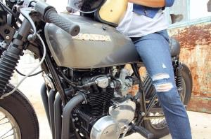 1974 Honda CB550 by Motobailey Shoe Co.
