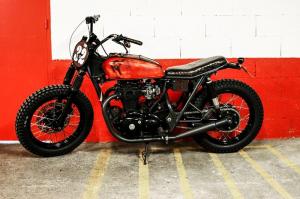 2017 Kawasaki W650 by Blitz Motorcycles x R.M. Williams