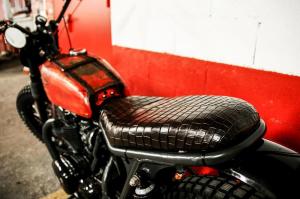 2017 Kawasaki W650 by Blitz Motorcycles x R.M. Williams