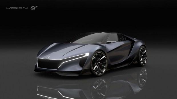 Официально представлен виртуальный спорткар Honda Sports Vision GT