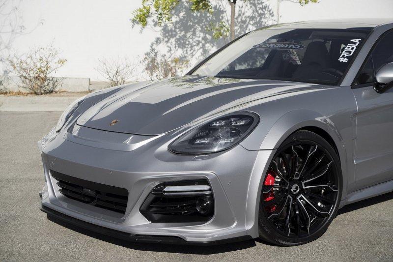 Хэтчбэк Porsche Panamera посетил тюнинг-ателье TechArt