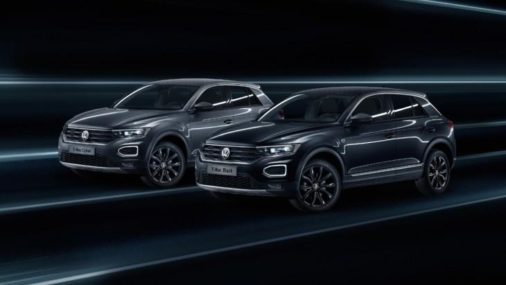 Кроссовер Volkswagen T-Roc получил две спецверсии – Black и Cyber