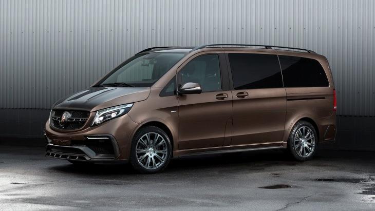 Российские тюнеры придали агрессии фургону Mercedes-Benz V-Class
