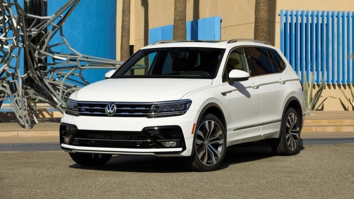 Volkswagen подготовил «спортивную» модификацию кроссовера Tiguan – R-Line