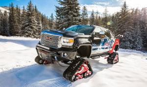 GMC представил гусеничный пикап с 450-сильным двигателем