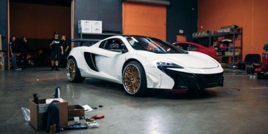 Тюнеры Deity Motorsports поработали над суперкаром McLaren MP4

