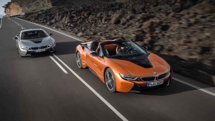В Лос-Анджелесе представлены купе и родстер BMW i8