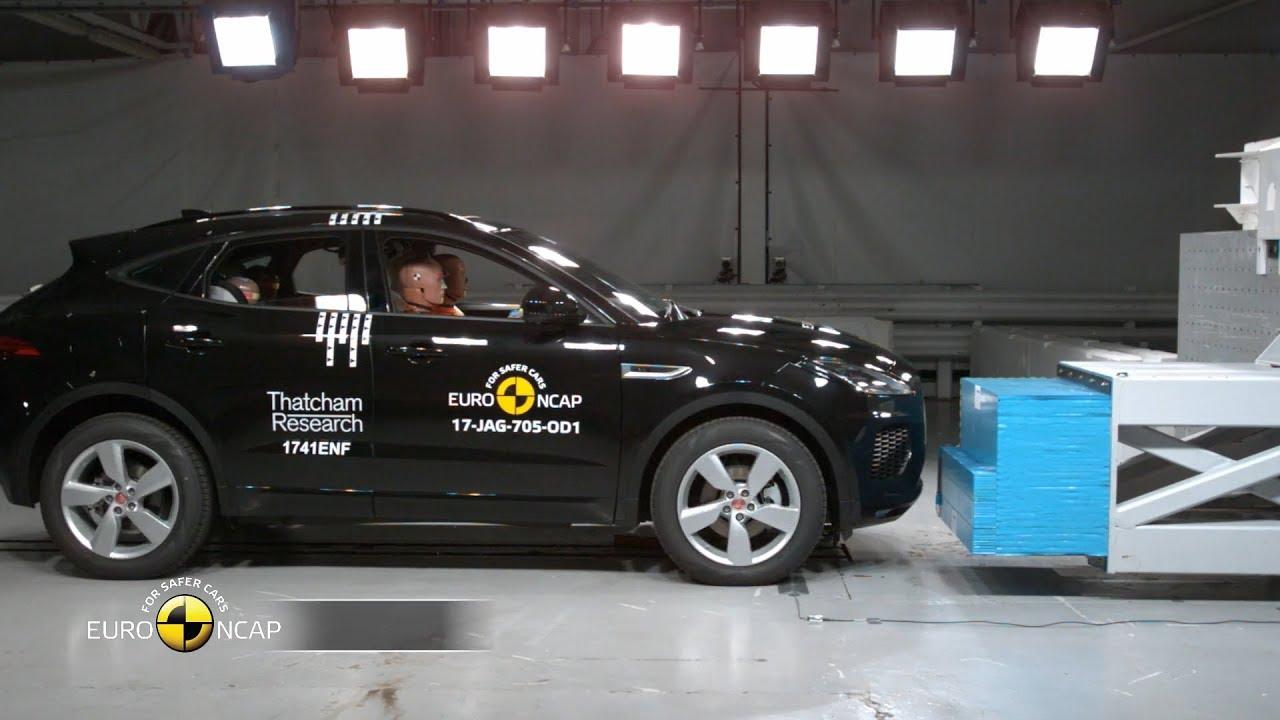 Результаты новых краш-тестов Euro NCAP: Jaguar E-Pace