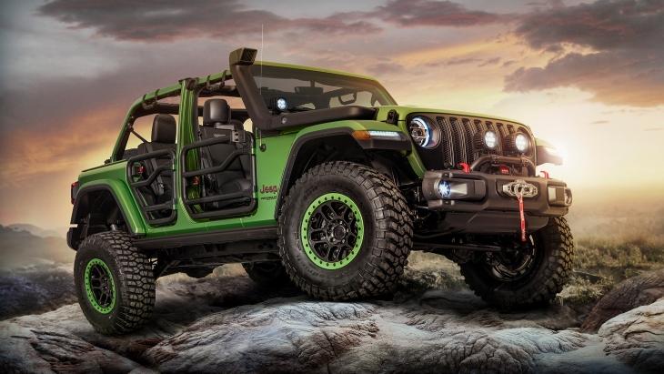Тюнеры Mopar сделали новый Jeep Wrangler агрессивнее