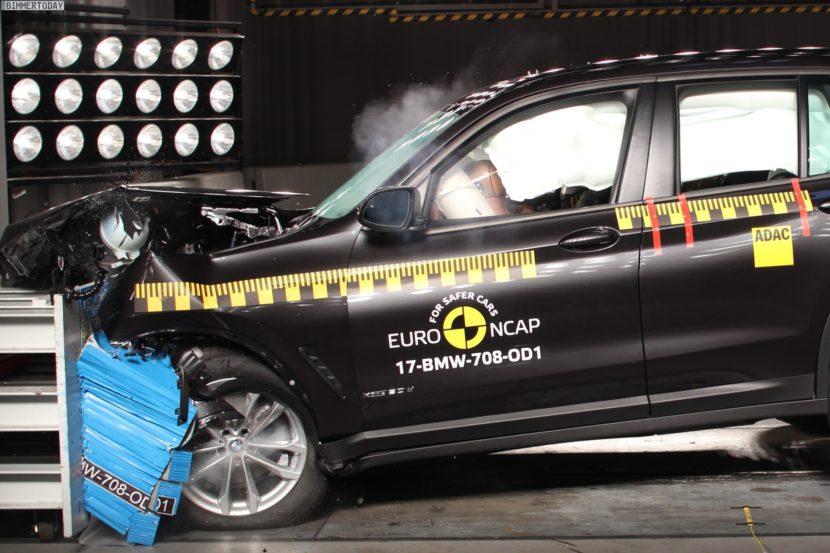 Результаты новых краш-тестов Euro NCAP: BMW X3