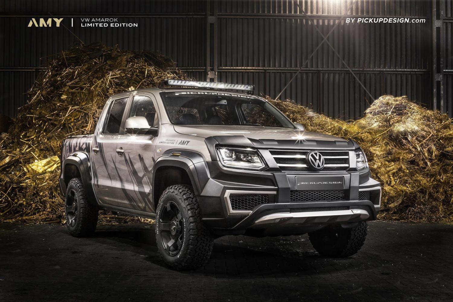 Пикап Volkswagen Amarok преобразился в ателье Pickup Design
