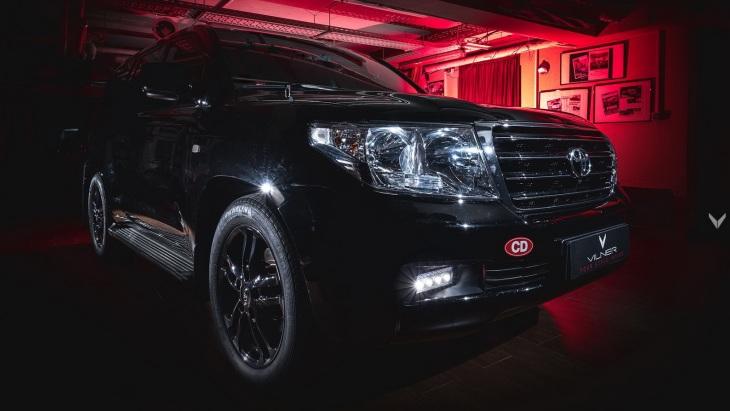 Ателье Vilner кастомизировало интерьер внедорожника Toyota Land Cruiser