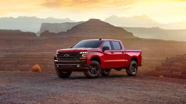 Компания Chevrolet рассекретила пикап Silverado 2019 модельного года