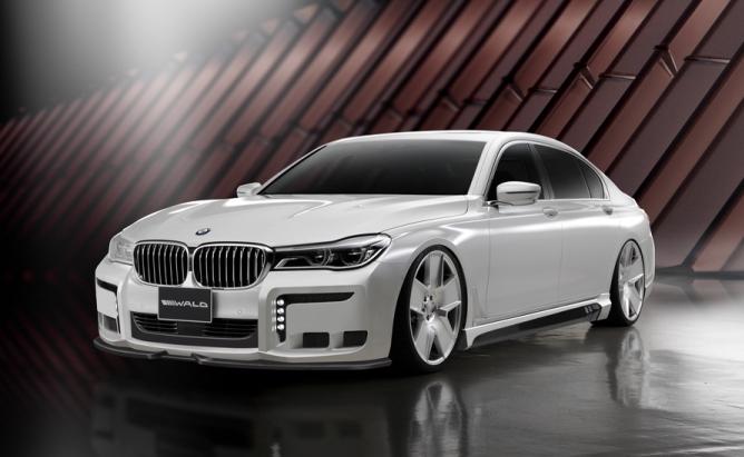 Японские тюнеры поработали над седаном BMW 7-Series нового поколения