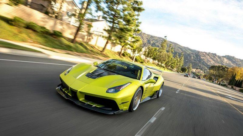 Суперкар Ferrari 488 GTB получил тюнинг от Misha Designs