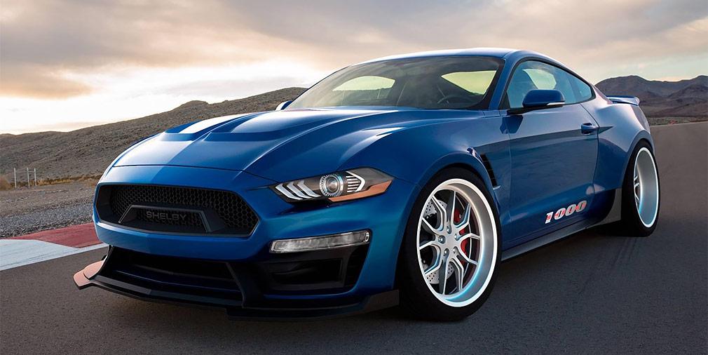 Компания Shelby представила трековый Mustang с 1000-сильным двигателем