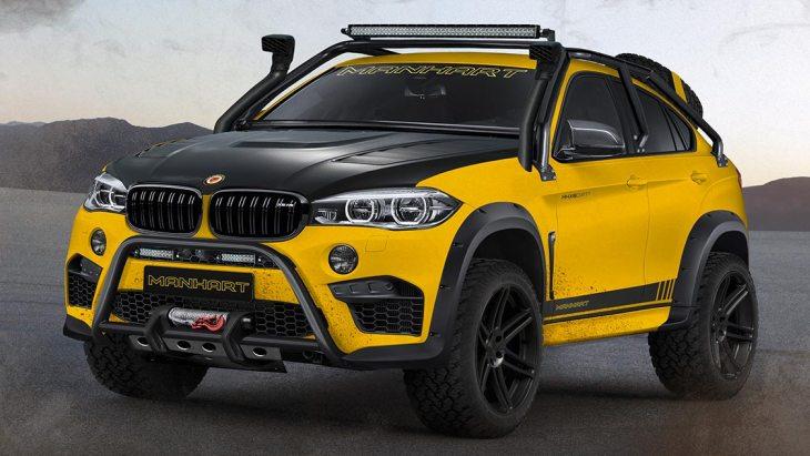 «Заряженный» кроссовер BMW X6 M превратили в 900-сильный вездеход