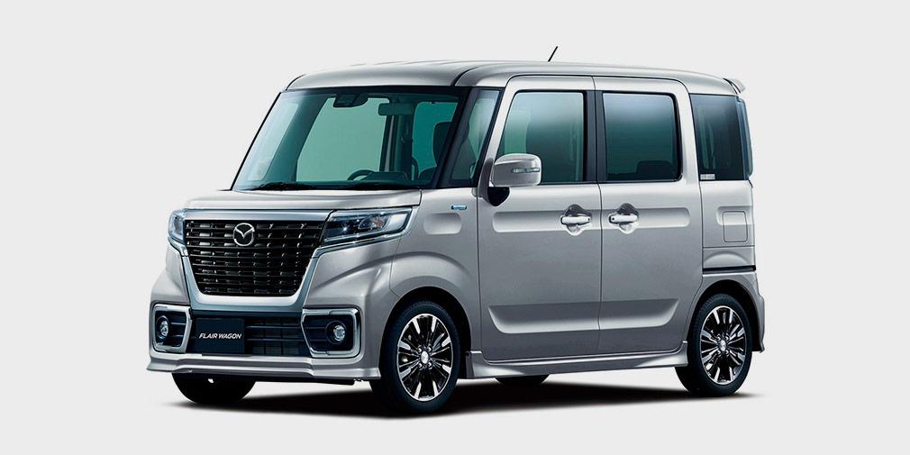 Кей-кар Mazda Flair Wagon подвергли обновлению