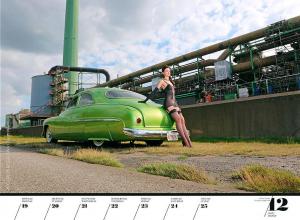 Календарь Girls & Legendary American Cars на 2018 год