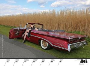 Календарь Girls & Legendary American Cars на 2018 год