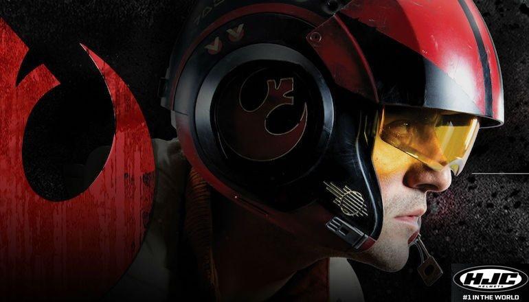 Мотошлем HJC FG-70 Poe Dameron Star Wars