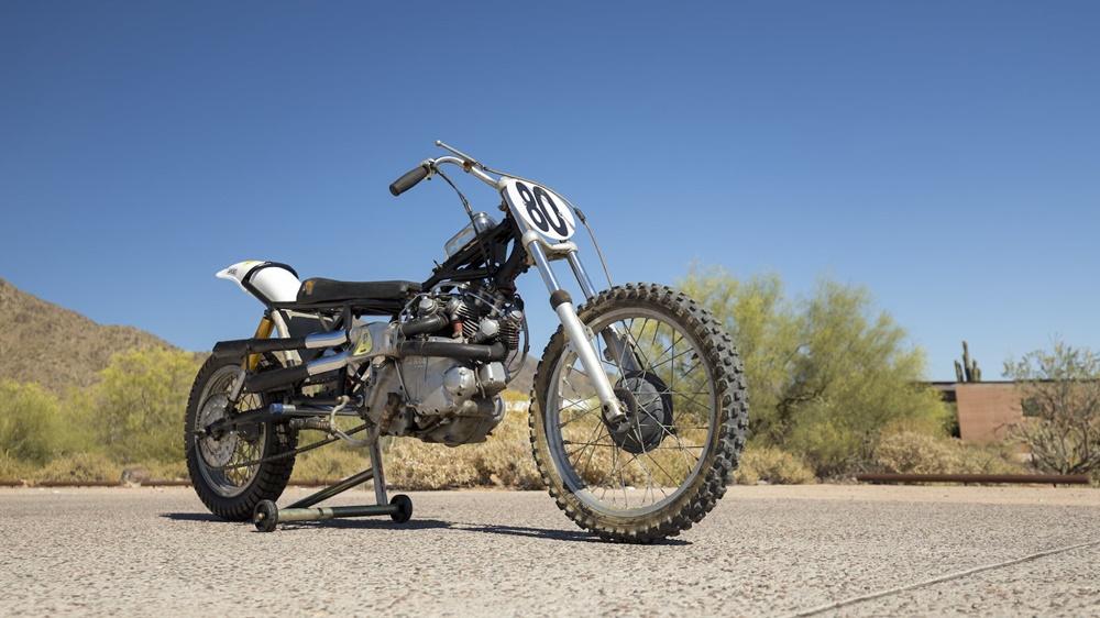 Старинный мотоцикл Vincent Rapide Series B Hillclimber 1948