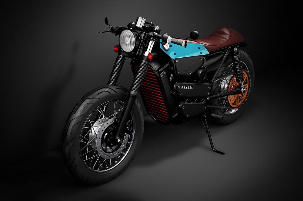 Электроцикл Honda Model Electric Cafe Racer 1