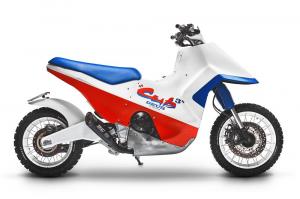 1990 Honda Cub EZ 90 by Deus Milan