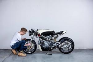 2017 Ducati Monster 400 Flat White