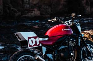 2017 Kawasaki Z900RS Stone Tracker by Deus Customs