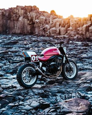 2017 Kawasaki Z900RS Stone Tracker by Deus Customs