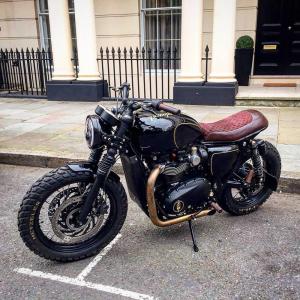 Old Empire Motorcycles: кастом Triumph Bonneville T120
