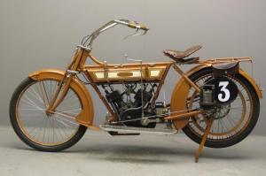 Старинный мотоцикл Motosacoche 2CV 1912